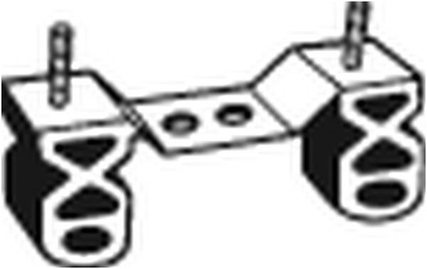 Резиновые полоски, система выпуска FA1 арт. 255-192