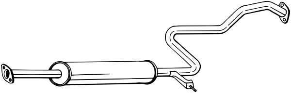 Резонатор Nissan Maxima QX 94-00 POLMO арт. 287-703