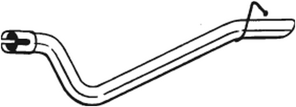 Труба выхлопного газа POLMO арт. 750-429