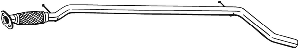Труба выхлопного газа MTS арт. 956-101