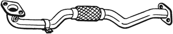 Труба выхлопного газа POLMO арт. 800-059