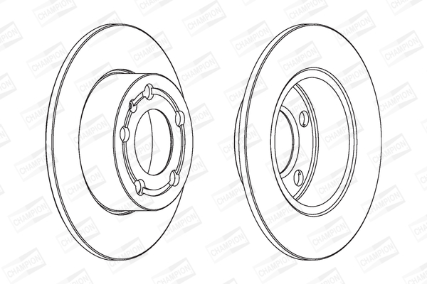 Тормозной диск BREMBO арт. 562053CH