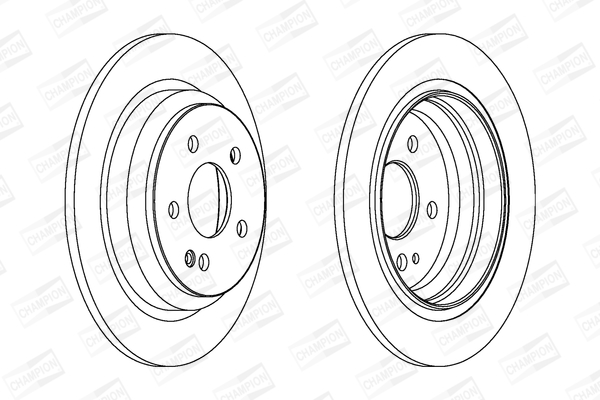 Тормозной диск BREMBO арт. 562263CH