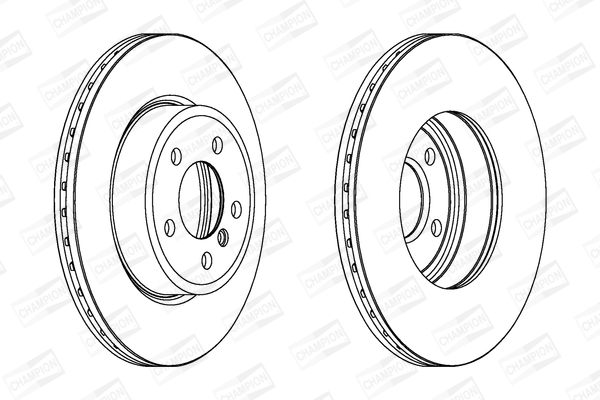 Тормозной диск BREMBO арт. 562350CH