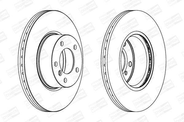 Тормозной диск FEBI BILSTEIN арт. 562618CH