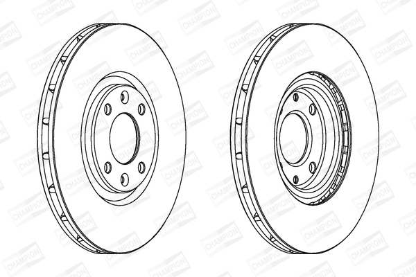 Тормозной диск BREMBO арт. 562641CH