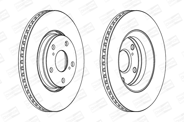 Тормозной диск BREMBO арт. 562649CH