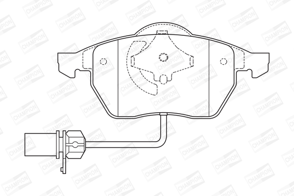 Тормозные колодки дисковые BOSCH арт. 571982CH