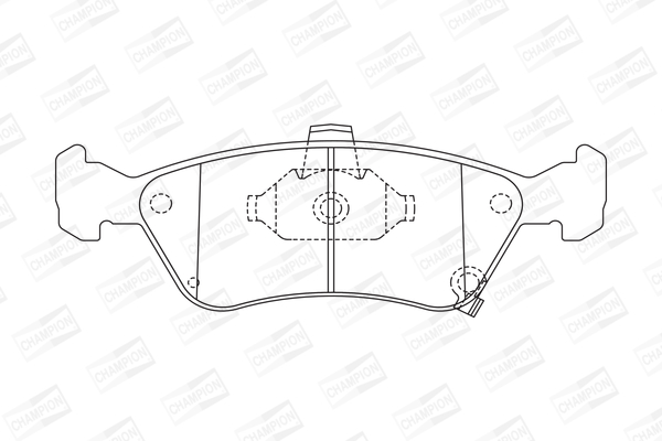 Тормозные колодки дисковые BOSCH арт. 572400CH