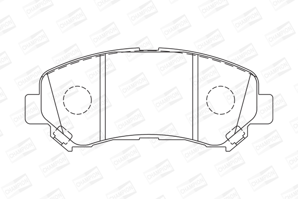 Тормозные колодки дисковые NISSAN арт. 573379CH