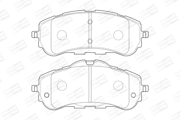 Тормозные колодки дисковые BOSCH арт. 573620CH