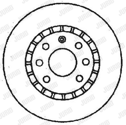 Тормозной диск передний CHAMPION арт. 561488JC