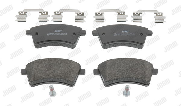 Гальмівні колодки пер. Kangoo 08- (R15/R16) MEYLE арт. 573284J