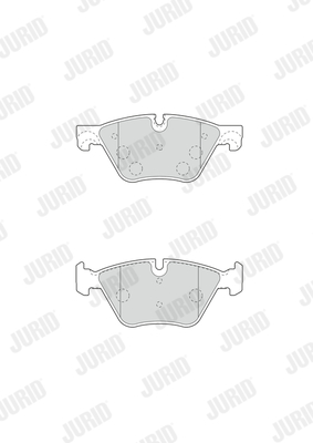 Тормозные колодки дисковые JURID арт. 573364J