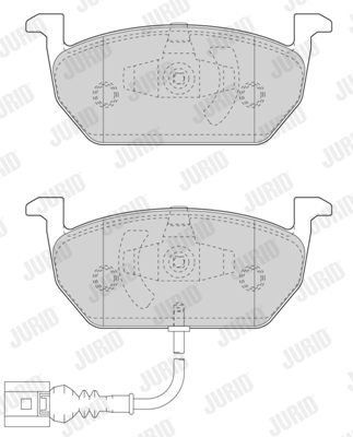 Тормозные колодки дисковые MEYLE арт. 573606J