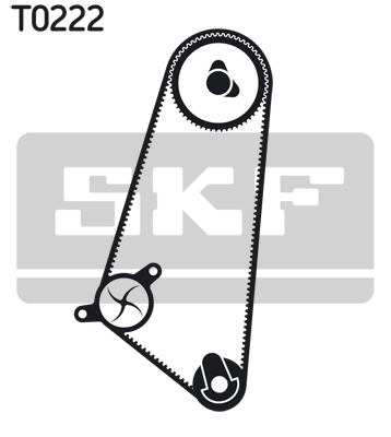 Комплект ГРМ + помпа Opel Astra F/Omega A/Vectra A 1.6-2.0 81-98 (20x111z) BOSCH арт. VKMC 05401