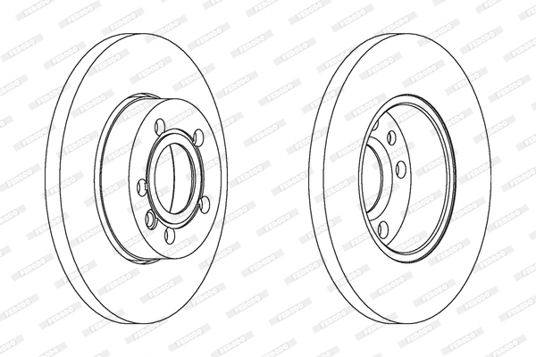 Гальмівний диск BREMBO арт. DDF1011C