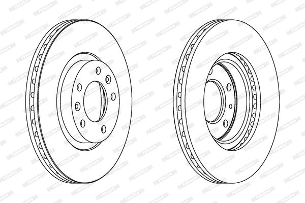 Тормозной диск BREMBO арт. DDF1132