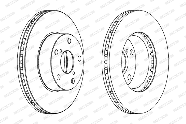 Гальмівний диск BLUE PRINT арт. DDF1216C