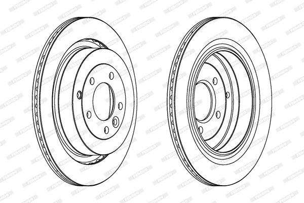 Диск гальмівний BOSCH арт. DDF1433C1