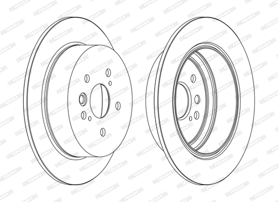 Тормозной диск BREMBO арт. DDF1486C