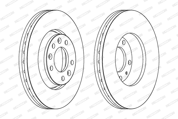 Тормозной диск BREMBO арт. DDF1601