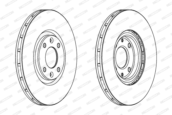 Тормозной диск BREMBO арт. DDF1676C