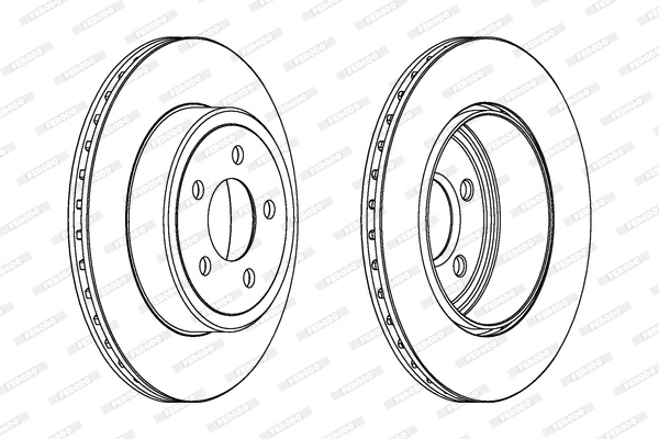 Гальмівний диск FEBI BILSTEIN арт. DDF1766C1
