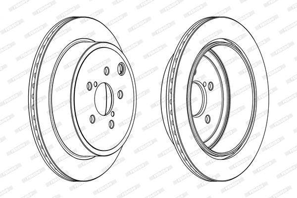 Тормозной диск BREMBO арт. DDF2141C
