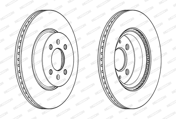 Тормозной диск BREMBO арт. DDF2186C