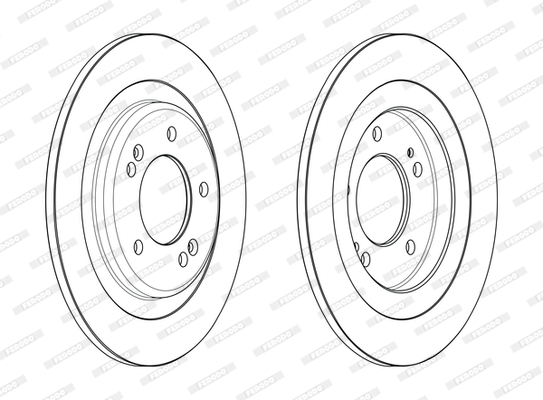 Тормозной диск BREMBO арт. DDF2482C