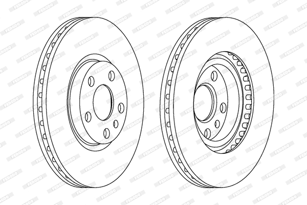 Тормозной диск BREMBO арт. DDF760C