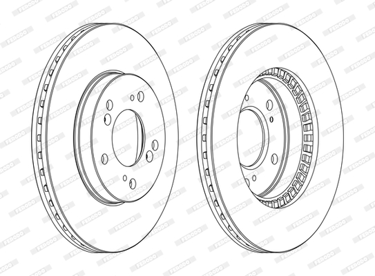 Гальмівний диск BOSCH арт. DDF829C