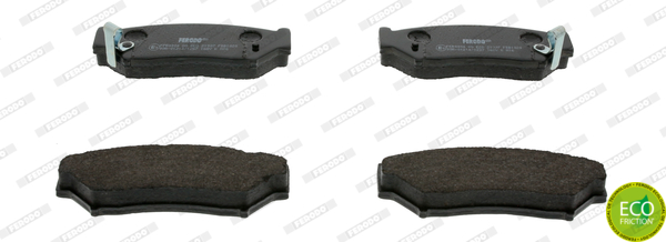 Тормозные колодки дисковые QUICK BRAKE арт. FDB1020