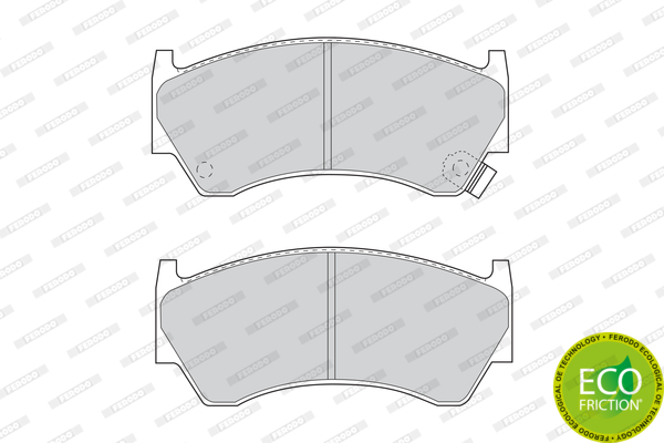 Тормозные колодки дисковые BLUE PRINT арт. FDB1091