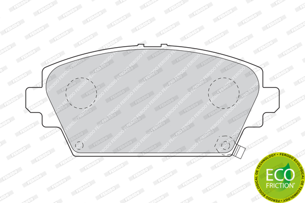 Тормозные колодки дисковые KAVO PARTS арт. FDB1439