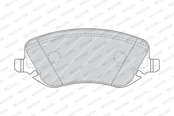Гальмівні колодки, дискові QUICK BRAKE арт. FDB1470