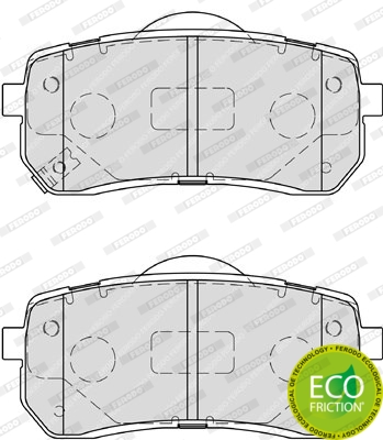 Тормозные колодки дисковые JAPKO арт. FDB4114