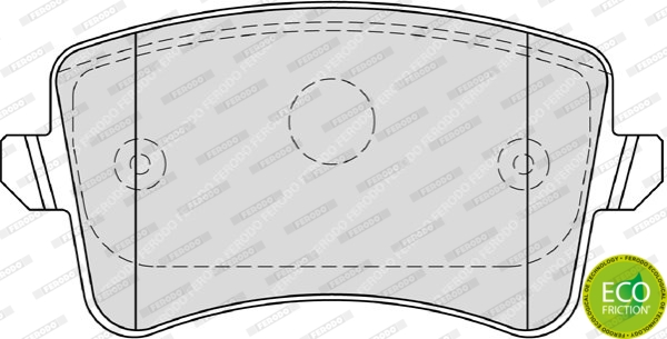 Тормозные колодки дисковые BOSCH арт. FDB4190