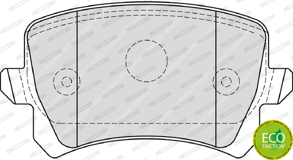 Тормозные колодки дисковые TEXTAR арт. FDB4192