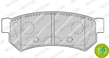 Тормозные колодки задние дисковые BREMBO арт. FDB4295