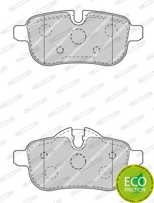 Гальмівні колодки, дискові QUICK BRAKE арт. FDB4401