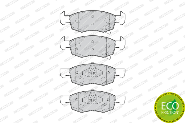 Тормозные колодки дисковые ROADHOUSE арт. FDB4866