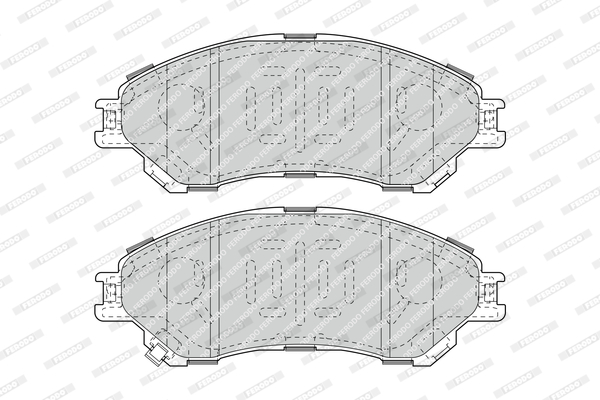 Тормозные колодки дисковые BOSCH арт. FDB4884