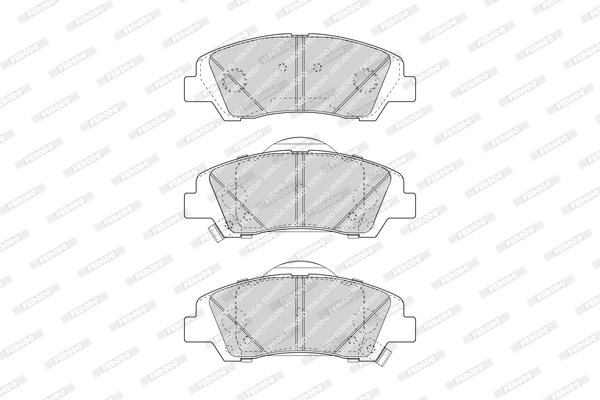 Тормозные колодки дисковые BREMBO арт. FDB4920