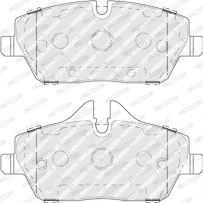 Тормозные колодки дисковые TRW арт. FDB5092