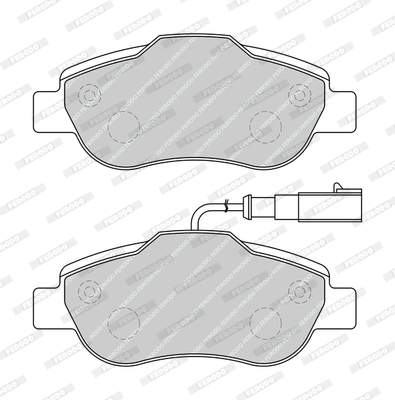 Тормозные колодки дисковые BREMBO арт. FDB5097