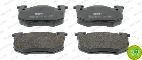 Тормозные колодки дисковые TRW арт. FDB881