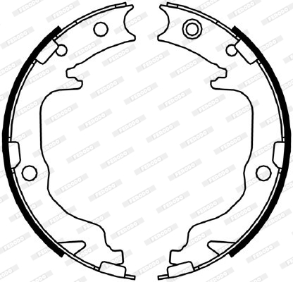 Колодки тормозные барабанные BREMBO арт. FSB4059