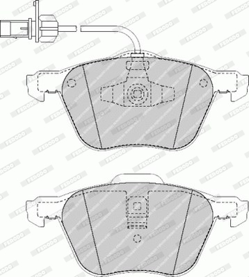 Тормозные колодки дисковые OPTIMAL арт. FVR1497